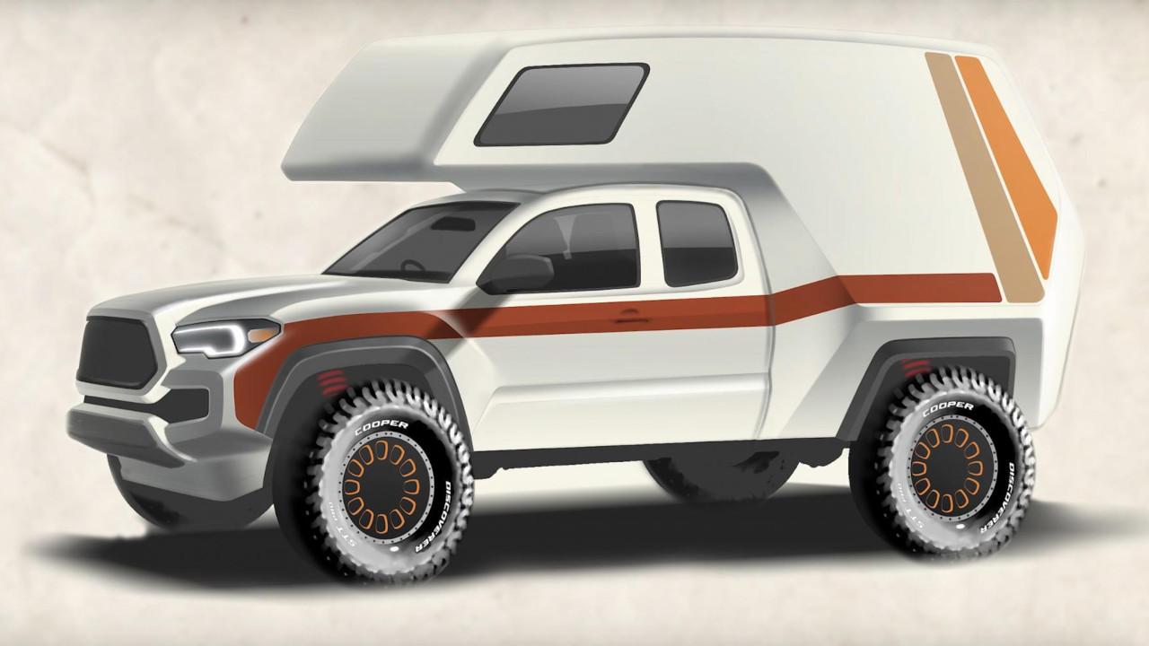 Enlace:Toyota Tacozilla, una autocaravana retro
