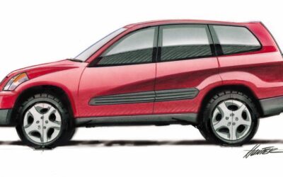 Enlace: Este fue el primer boceto del Toyota RAV4 (XA20)