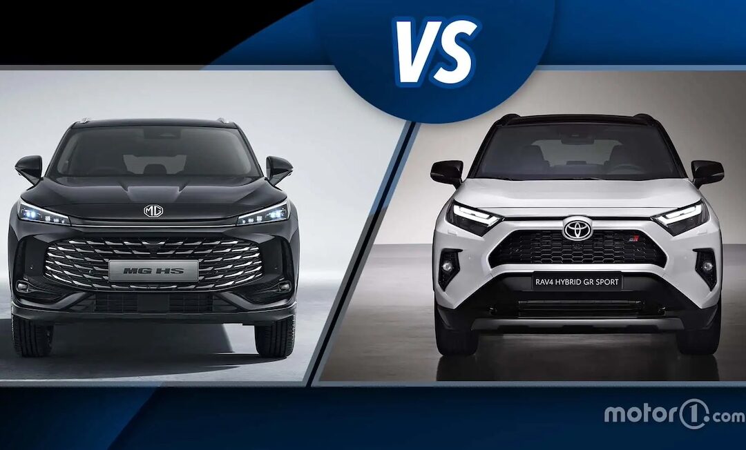 Enlace: MG HS vs. Toyota RAV4, comparativa entre SUV electrificados