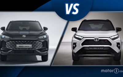 Enlace: MG HS vs. Toyota RAV4, comparativa entre SUV electrificados