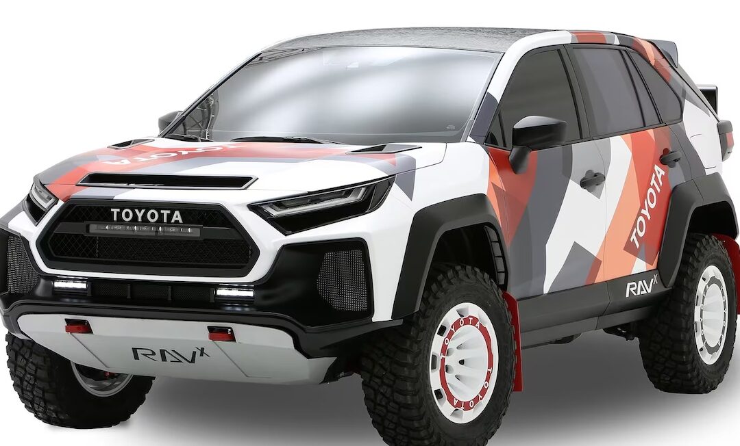 Enlace: Toyota RAV-X Concept: El RAV4 híbrido enchufable redefinido para el Rally Dakar