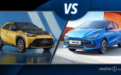 Enlace: Toyota Aygo X Cross vs. MG3, comparativa de híbridos urbanos
