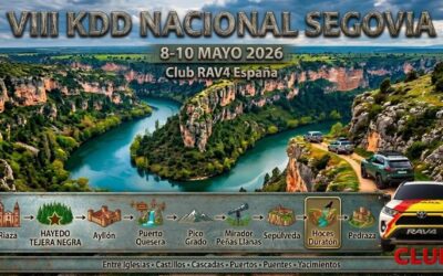 VIII KDD CLUB RAV 4 ESPAÑA. rumbo a tierras segovianas