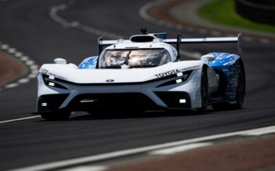 Enlace: Toyota abre una nueva era en el WEC y el prototipo de hidrógeno TR LH2 Racing echa andar en la pista de Le Mans